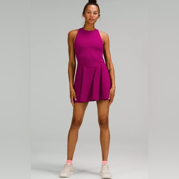Lululemon Court Crush Dress DESIGNED FOR TENNIS Sz 4 - Picture 1 of 4
